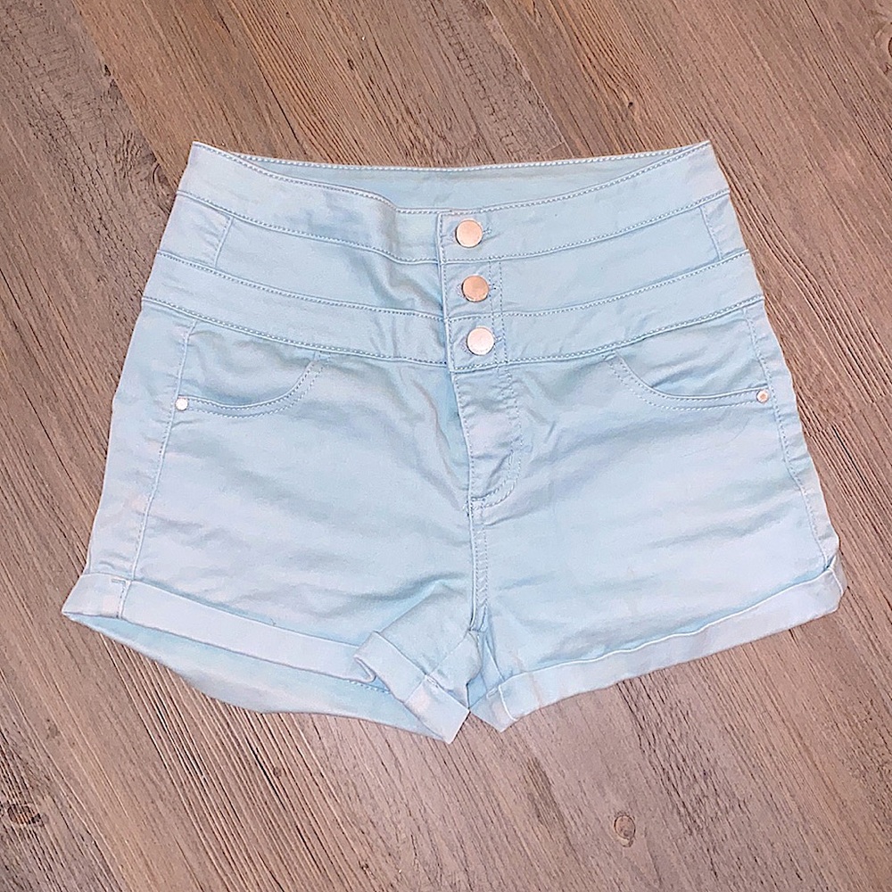 Tinseltown aqua blue shorts, size 5